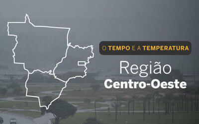 PREVISÃO DO TEMPO: terça-feira (27) com chuva em regiões do Centro-Oeste