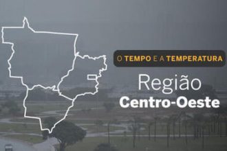 PREVISÃO DO TEMPO: Centro-Oeste tem alerta de tempestades e chuvas intensas nesta quinta (10)