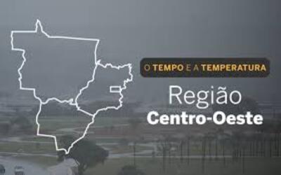 PREVISÃO DO TEMPO: Centro-Oeste terá sexta-feira (7) de chuva em quase toda a região