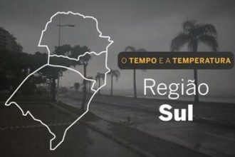 PREVISÃO DO TEMPO: Geada e frio intenso marcam a quarta-feira (25) no Sul do Brasil