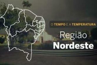PREVISÃO DO TEMPO: Nordeste registra chuva em algumas áreas da região