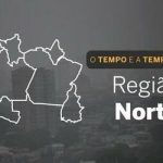 PREVISÃO DO TEMPO: Norte terá chuvas intensas em algumas regiões, nesta terça-feira (10)