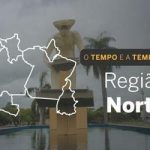 PREVISÃO DO TEMPO: Região Norte terá chuva intensa em todos os estados, nesta quinta-feira (20)