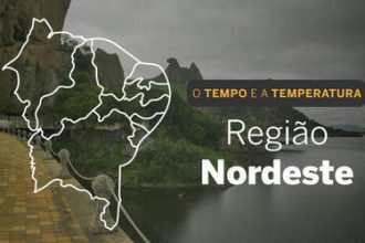 PREVISÃO DO TEMPO: Segunda-feira (19) chuvosa na região Nordeste