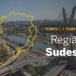 PREVISÃO DO TEMPO: Sudeste deve contar com chuvas em algumas áreas da região, nesta quarta-feira (4)