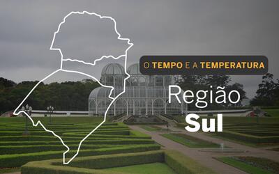 PREVISÃO DO TEMPO: Sul tem possibilidade de chuva em quase toda a região, na manhã desta sexta-feira (4)