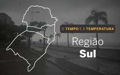 PREVISÃO DO TEMPO: céu claro e poucas nuvens no Sul