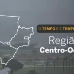 PREVISÃO DO TEMPO: segunda-feira (2) com chuvas em regiões do Centro-Oeste
