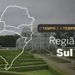 PREVISÃO DO TEMPO: segunda-feira (2) com chuvas no Sul