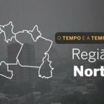 PREVISÃO DO TEMPO: sexta-feira (13) será de chuva na maior parte do Norte do país