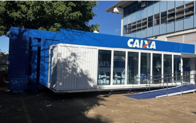 Sol Nascente (DF) recebe a primeira unidade móvel automatizada da CAIXA no país