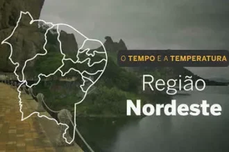 Terça-feira (8) será de chuva no litoral do Nordeste, com tempo firme no interior