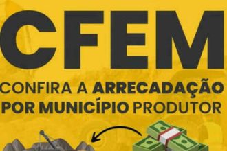 CFEM: ANM repassa mais de R$ 484 milhões a estados e municípios produtores minerários