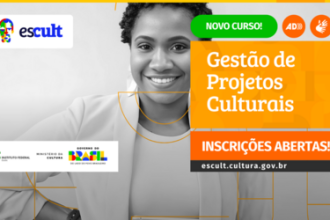 Escola do MinC abre inscrições para curso  de Gestão de Projetos Culturais, on-line e gratuito