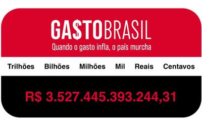 Gasto público ultrapassa R$ 3,5 trilhões; Previdência já passa de R$ 988 bilhões