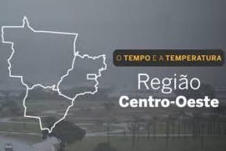 PREVISÃO DO TEMPO: Centro-Oeste com chuvas nesta segunda-feira (27)