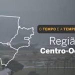 PREVISÃO DO TEMPO: Centro-Oeste com nuvens e chuvas nesta quarta-feira (22)