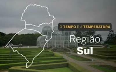 PREVISÃO DO TEMPO: Chuvas isoladas na região Sul nesta sexta-feira (31)