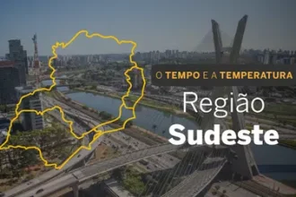 PREVISÃO DO TEMPO:  Instabilidade marca o Sudeste neste sábado (4)