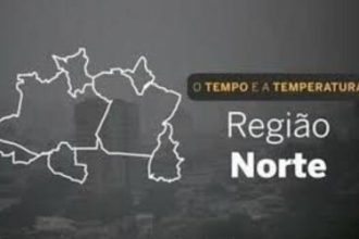 PREVISÃO DO TEMPO: Norte terá chuvas e trovoadas na maioria dos estados neste sábado (4)