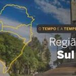 PREVISÃO DO TEMPO: Sul com poucas nuvens nesta segunda-feira (20)