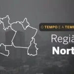 PREVISÃO DO TEMPO: chuvas atingem boa parte do Norte do Brasil, nesta quarta-feira (27)