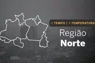 PREVISÃO DO TEMPO: chuvas atingem boa parte do Norte do Brasil, nesta quarta-feira (27)