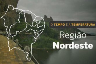 PREVISÃO DO TEMPO: domingo (31) chuvoso na Região Nordeste