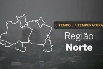 PREVISÃO DO TEMPO: quarta-feira (15) com chuvas intensas na Região Norte
