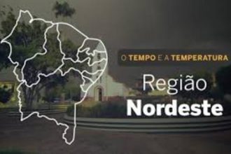 PREVISÃO DO TEMPO: quarta-feira (22) de pancadas de chuva no Nordeste