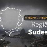 PREVISÃO DO TEMPO: quarta-feira (29) com pancadas de chuva no Sudeste