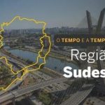 PREVISÃO DO TEMPO: sábado (25) de céu com nuvens no Sudeste