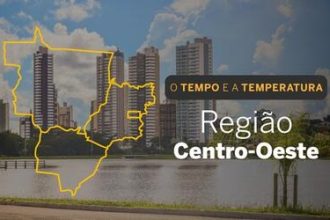 PREVISÃO DO TEMPO: sábado (6) de instabilidade no Centro-Oeste