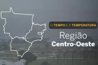 PREVISÃO DO TEMPO: segunda-feira (04) com fortes chuvas em Mato Grosso e Mato Grosso do Sul