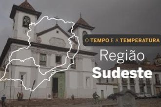 PREVISÃO DO TEMPO: segunda-feira (27) com pancadas de chuva em regiões do Sudeste