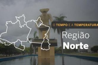 PREVISÃO DO TEMPO: tempo instável predomina no Norte nesta segunda-feira (29)