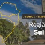 PREVISÃO DO TEMPO: Muitas nuvens e chuva na Região Sul nesta terça-feira (11)