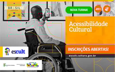 Escult abre primeiro curso de 2026: Acessibilidade Cultural