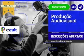 Escult lança segunda turma do Curso Livre em Produção Audiovisual