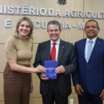 Novo ministro da Agricultura recebe presidente do IPA e OCB