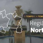 O TEMPO E A TEMPERATURA: chuva na Região Norte continua nesta quinta-feira (30)