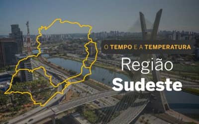 O TEMPO E A TEMPERATURA: sexta-feira (1°) sem chuvas em grande parte do Sudeste