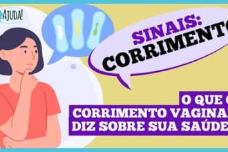 Sinais: corrimento