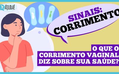 Sinais: corrimento