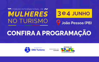 Fórum Internacional de Mulheres no Turismo debate liderança e oferece crédito para negócios locais em João Pessoa (PB)