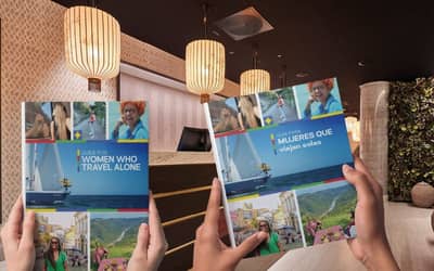 “Guia para Mulheres que Viajam Sozinhas” ganha versões em inglês e espanhol