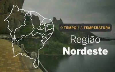 O TEMPO E A TEMPERATURA: Como será o tempo na Região Nordeste nesta quarta-feira (17)