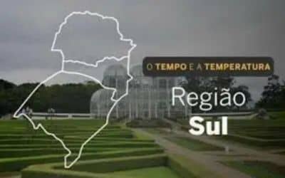 O TEMPO E A TEMPERATURA: Região Sul terá frio e geada nesta quarta-feira (17)