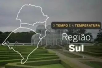 O TEMPO E A TEMPERATURA: terça-feira (16) com chuva e queda nas temperaturas no Sul