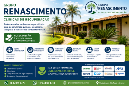 Grupo Renascimento se Consolida como Referência Nacional no Tratamento de Dependência Química, Alcoolismo e Saúde Mental